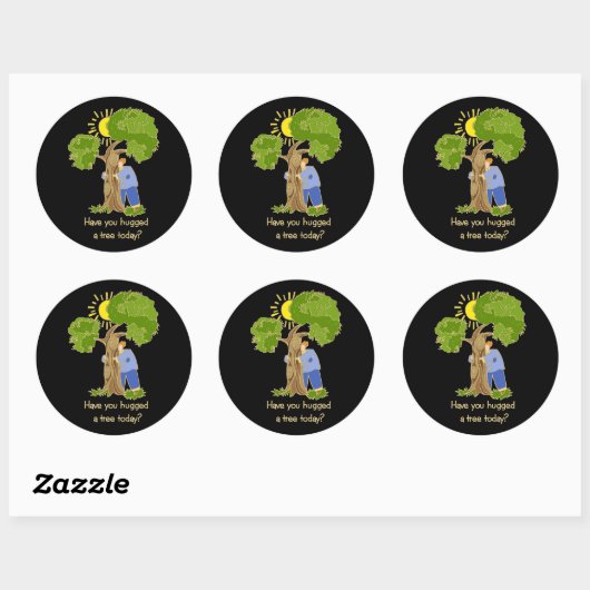 Tree Hugger stickers (Vel)