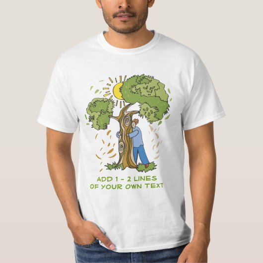 Tree Hugger T-shirt (Voorkant)