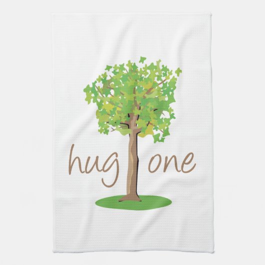 Tree Hugger Theedoek (Verticaal)