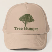 Tree Hugger Think Green Trucker Pet (Voorkant)