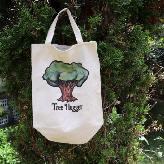 Tree Hugger Tote Bag