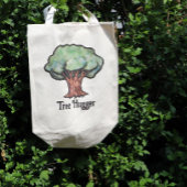 Tree Hugger Tote Bag