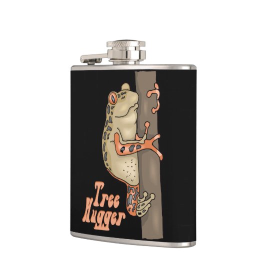 Tree Hugger Tree kikker Heupfles (Links)