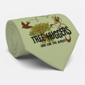 Tree Huggers 4 the Birds Kleuren wijzigen Stropdas (Opgerold)