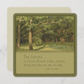 Tree Hugger's CC0351 Shishkin-citaat (Voorkant / Achterkant)