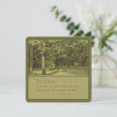 Tree Hugger's CC0351 Shishkin-citaat (Staand voorkant)