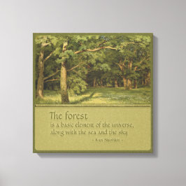 Tree Hugger's CC0394 Shishkin Canvas Afdruk