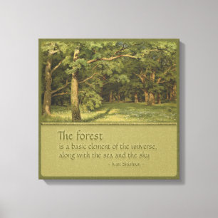 Tree Hugger's CC0394 Shishkin Canvas Afdruk