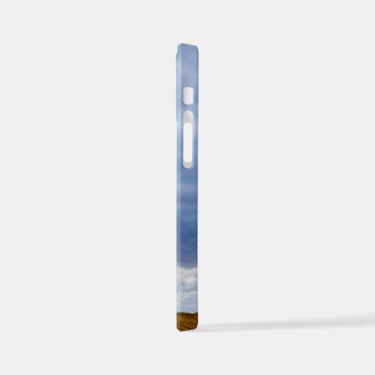 Tree in an empty field iPhone hoesje (Linkerkant)