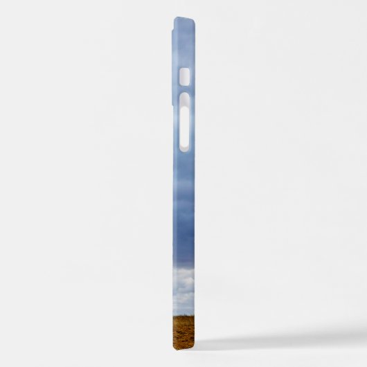 Tree in an empty field iPhone hoesje (Linkerkant)