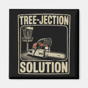 Tree-jection Oplossing Grappige Discgolf _4 Magneet
