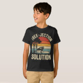Tree-jection Solution Grappige Discgolf _2  T-shirt (Voorkant volledig)