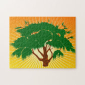 Tree Jigzaag Puzzle Legpuzzel (Horizontaal)