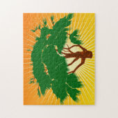 Tree Jigzaag Puzzle Legpuzzel (Verticaal)