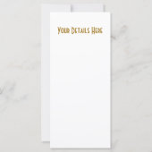 TREE KAART (Achterkant)