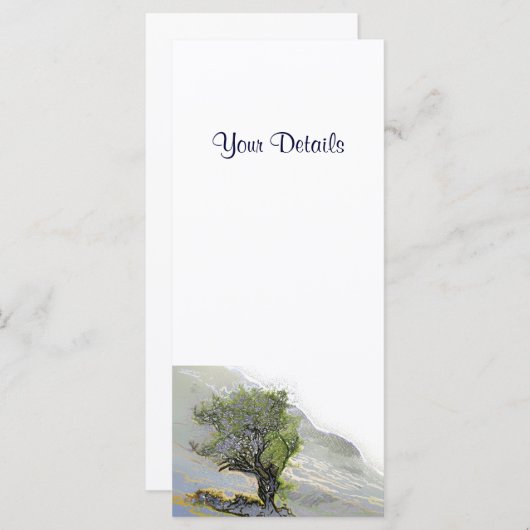 TREE KAART (Voorkant / Achterkant)