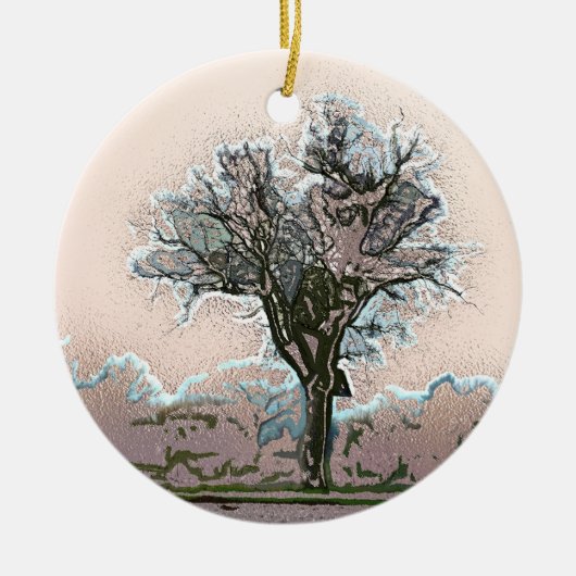 TREE KERAMISCH ORNAMENT (Voorkant)