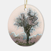 TREE KERAMISCH ORNAMENT (Links)