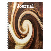 Tree Knot Swirl Art Journal-Notitieboek Notitieboek (Voorkant)