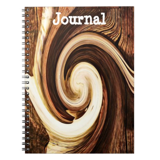 Tree Knot Swirl Art Journal-Notitieboek Notitieboek (Voorkant)