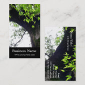 © Tree l Stilstaande Natuur Fotografie Visitekaartje (Voorkant / Achterkant)