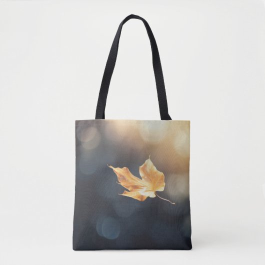 Tree Leaf Forest Natuur Serene Tranquil Tote Bag (Voorkant)