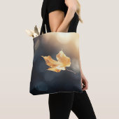 Tree Leaf Forest Natuur Serene Tranquil Tote Bag (Dichtbij)