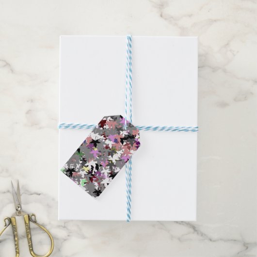 TREE LEAVES CADEAULABEL (Met Touw)