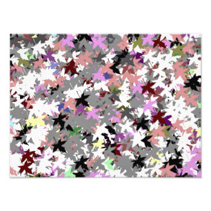 TREE LEAVES FOTO AFDRUK