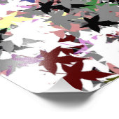 TREE LEAVES FOTO AFDRUK (Hoek)