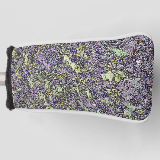 TREE LEAVES GOLFHEADCOVER (Voorkant)