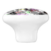 TREE LEAVES KERAMISCHE KNOP (Zijkant)