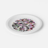  TREE LEAVES PAPIEREN BORDJE (Gekanteld)