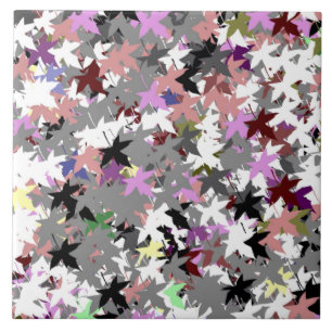  TREE LEAVES TEGELTJE