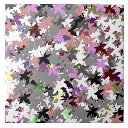  TREE LEAVES TEGELTJE (Voorkant)