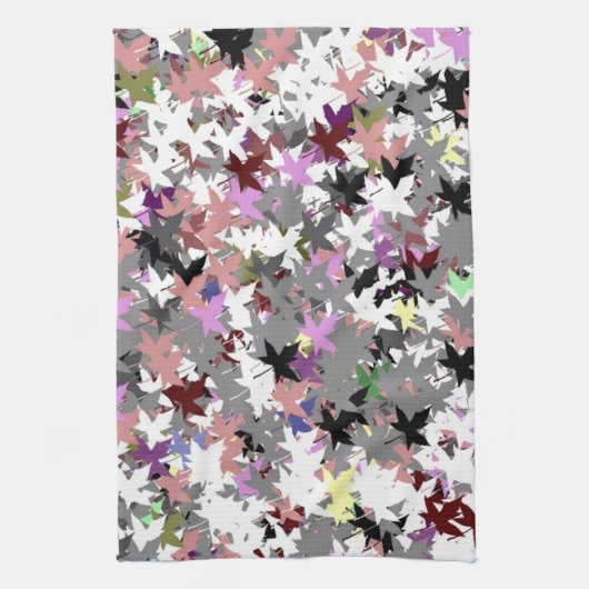  TREE LEAVES THEEDOEK (Verticaal)