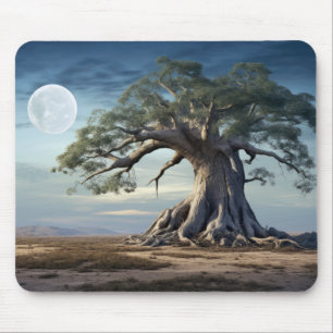 Tree Life betoverende rustige Natuur Muismat