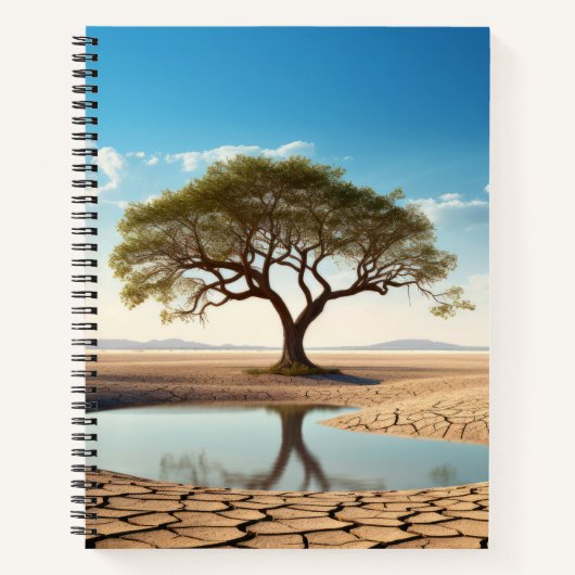 Tree Life betoverende rustige Natuur Notitieboek (Voorkant)