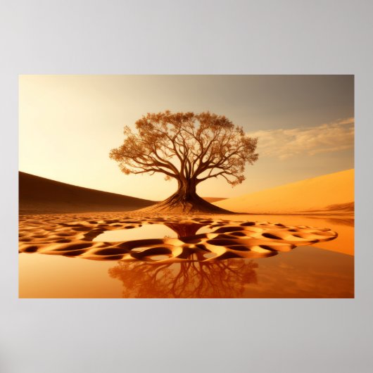 Tree Life betoverende rustige Natuur Poster (Voorkant)