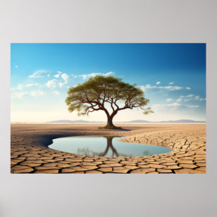 Tree Life betoverende rustige Natuur Poster
