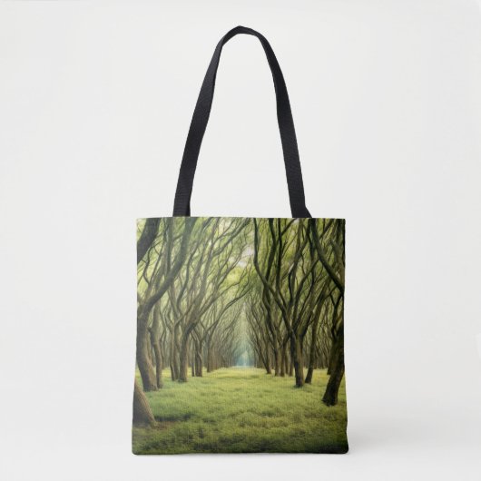 Tree Life betoverende rustige Natuur Tote Bag (Voorkant)