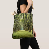 Tree Life betoverende rustige Natuur Tote Bag (Dichtbij)