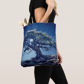 Tree Life betoverende rustige Natuur Tote Bag (Dichtbij)