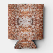 Tree Log Cutaway Photo Mixed Media Repeat Pattern Blikjeskoeler (Voorkant)