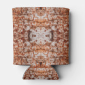 Tree Log Cutaway Photo Mixed Media Repeat Pattern Blikjeskoeler (Achterkant)