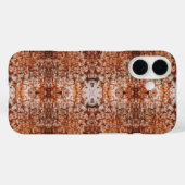 Tree Log Cutaway Photo Mixed Media Repeat Pattern Case-Mate iPhone Case (Achterkant (horizontaal))