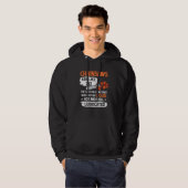 Tree Logger Lumberjack Arborist Chainsaws Are Awes Hoodie (Voorkant volledig)
