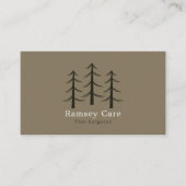 Tree Logo - Boomchirurg - Arborist Visitekaartje (Voorkant)