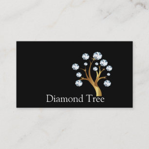 Tree Logo Diamond Visitekaartjes