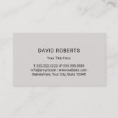  Tree Logo Lawn Care & Landscaping Plain Visitekaartje (Achterkant)